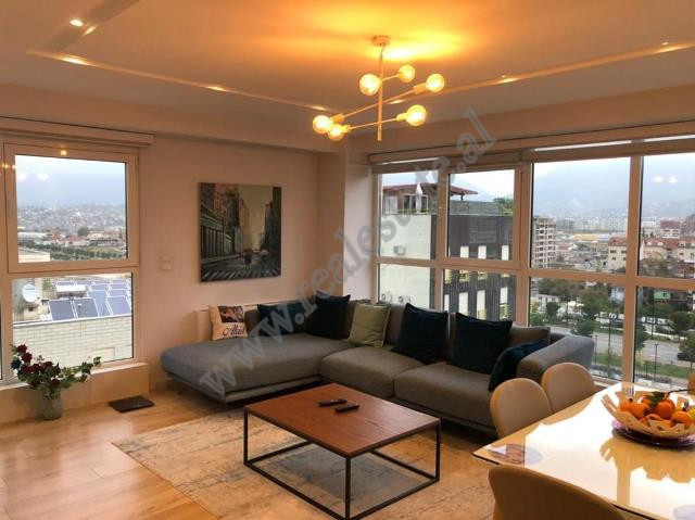 Modern two-bedroom apartment for sale in Reshit Petrela street in Tirana, Albania.
The house is loc